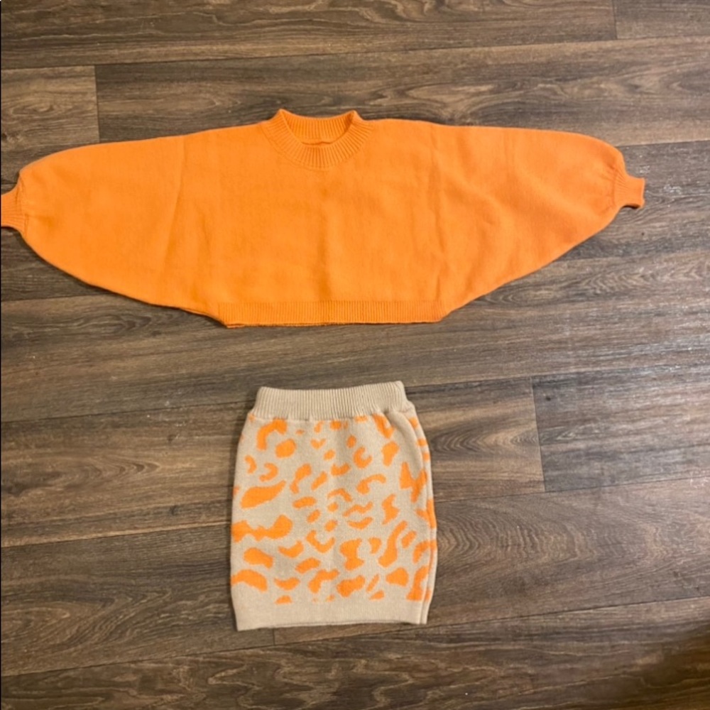 girls winter skirts set